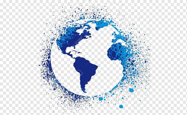 Стилизованная Планета земля