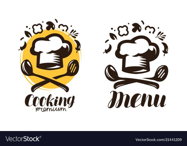 Кухни логотип вектор