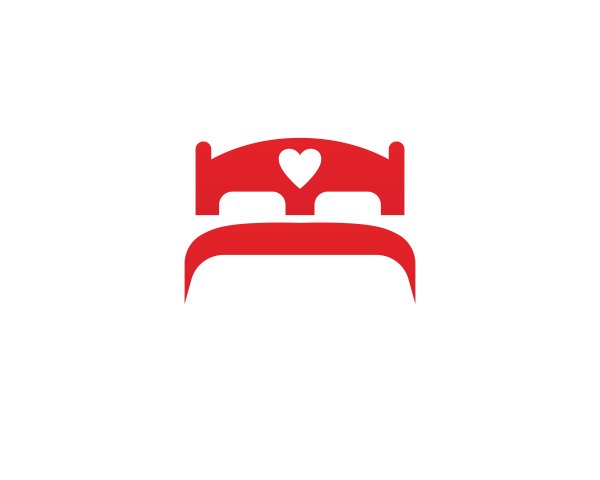 Логотип кровать