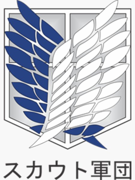 Shingeki no Kyojin надпись