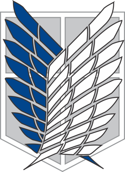 Атака титанов знак развед корпуса