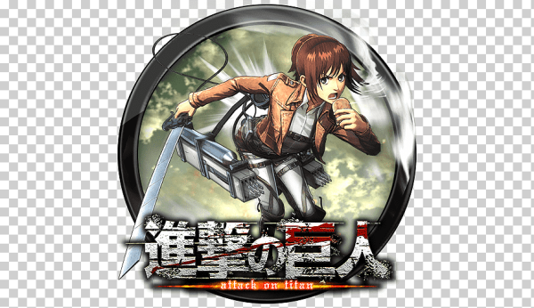 Атака титанов надпись