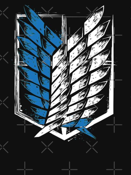 Знак развед отряда атака титанов