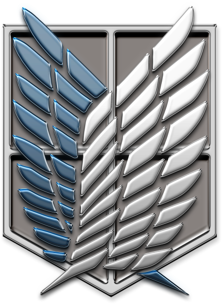 Знак развед отряда атака титанов