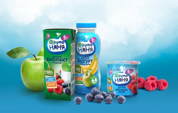 Реклама детского питания Фруто няня