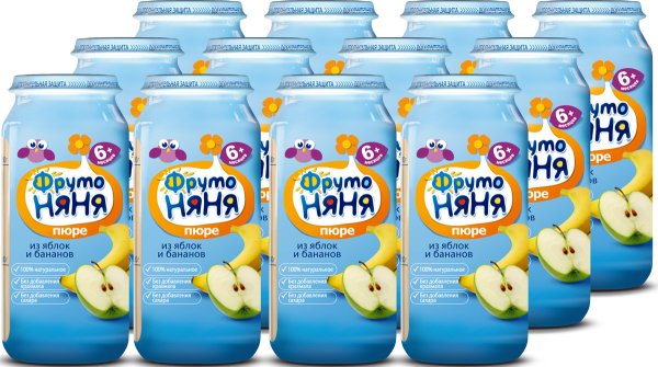 ФРУТОНЯНЯ 250г пюре фруктовое