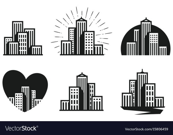 Логотип дом высотка