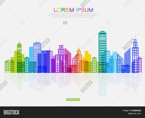 Цветной город логотип