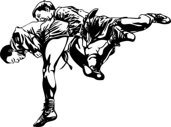 Самбист рисунок