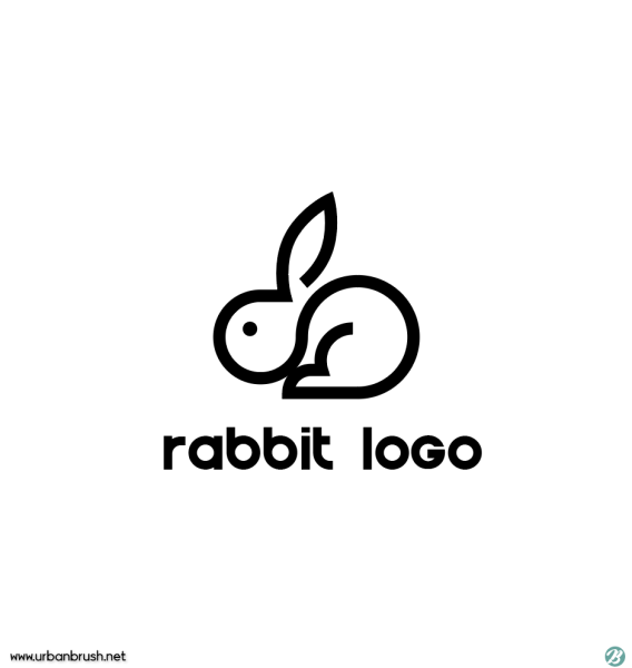 Кролик логотип