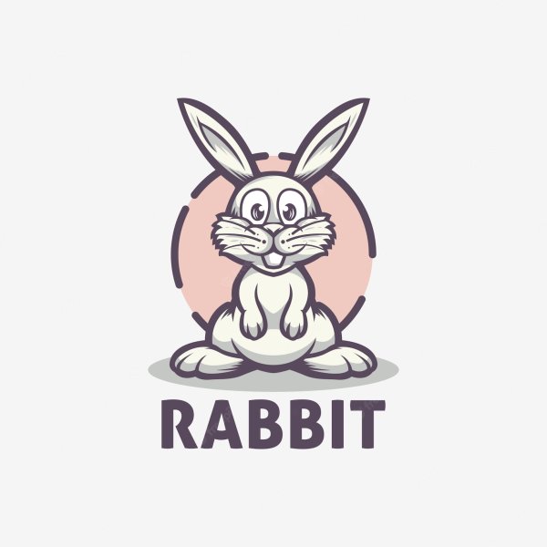 Кролик логотип