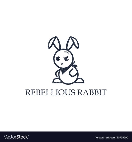 Бренд с логотипом кролика