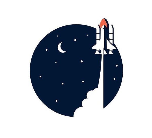 Луна Векторная Графика