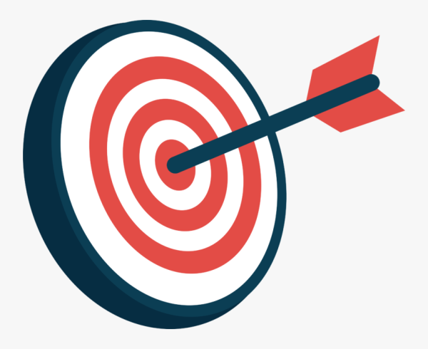 Мишень со стрелой