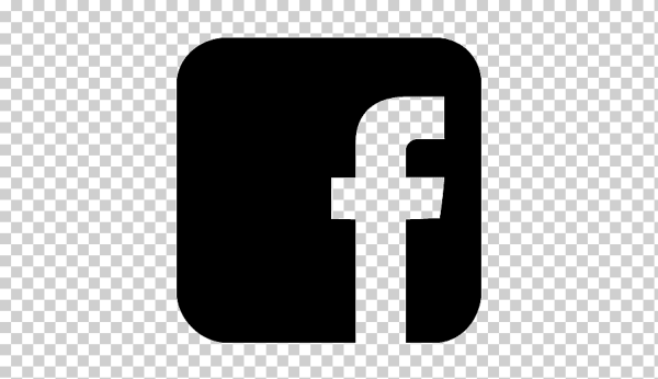 Значок Фейсбук на прозрачном фоне