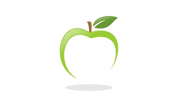 Логотип из фруктов