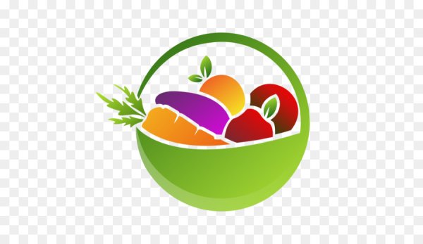 Логотип овощи фрукты