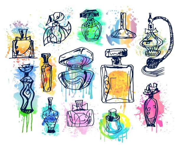 Эмблема для парфюмерного магазина