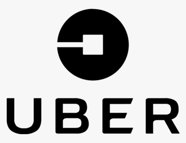 Uber логотип без фона