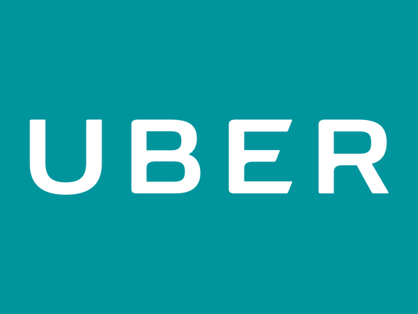 Надпись Uber