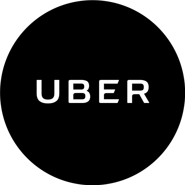 Uber такси значок