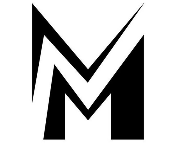 Стилизованная буква м