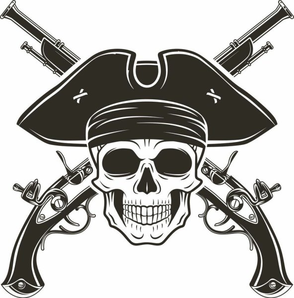 Весёлый Роджер у пиратов