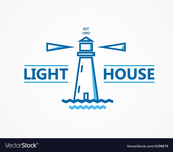 Логотип в в виде маяка