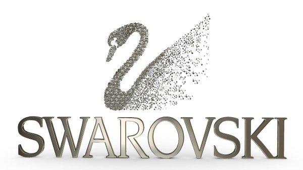 Логотип Swarovski с прозрачным фоном