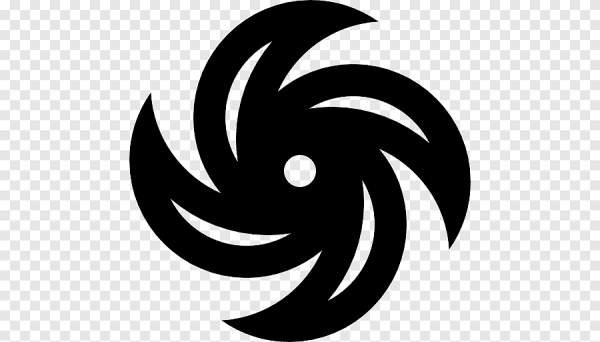 Необычные логотипы черно-белые