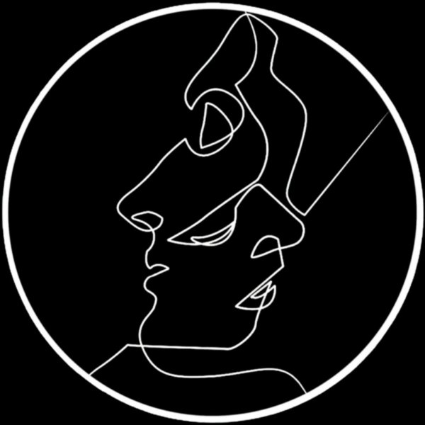 Силуэт лица одной линией