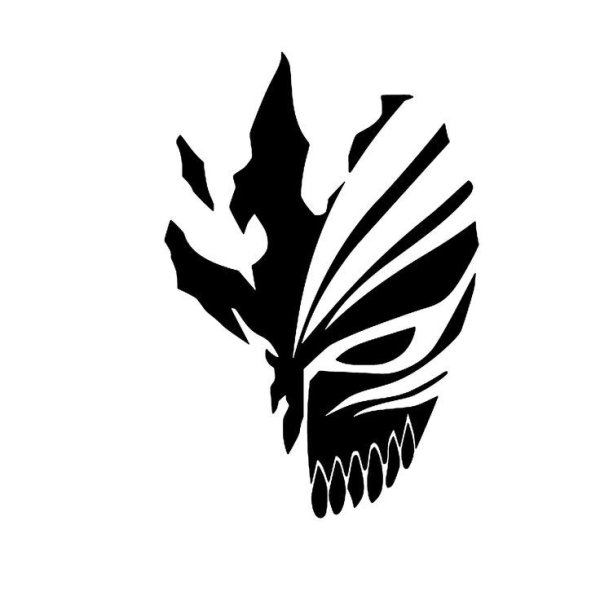 Блич маска Ичиго тату эскизы