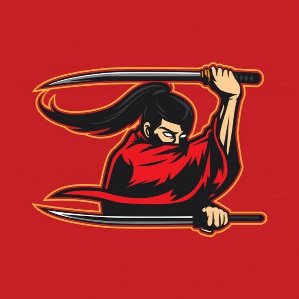 Девушка Самурай логотип