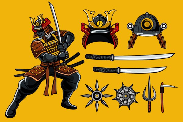 Доспехи самурая вектор