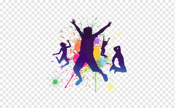 Танец на прозрачном фоне для фотошопа
