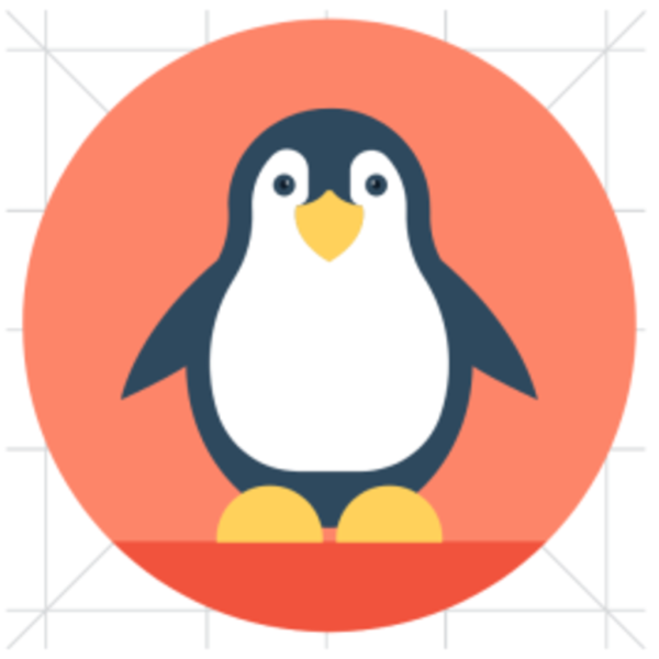 Эмблема пингвины