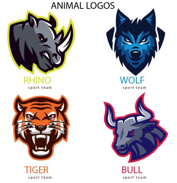 Логотип животные