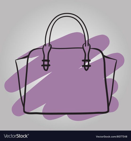 Сумочка Дамская Векторная иллюстрация
