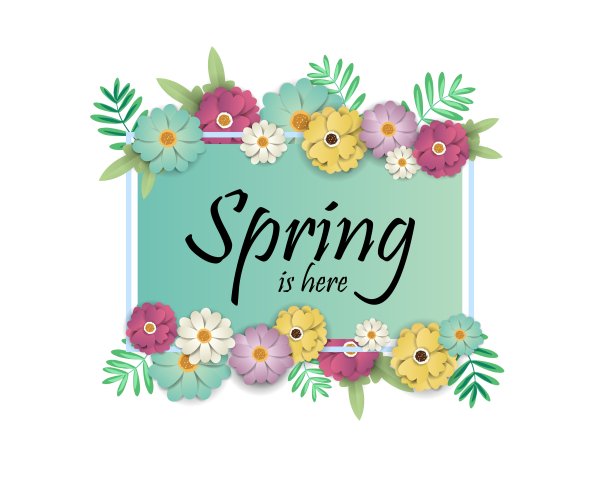 Весенний логотип