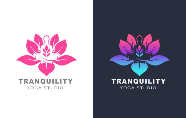 Лотос йога лого