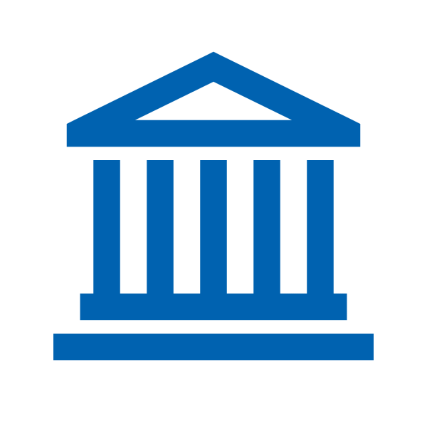 Университет на белом фоне