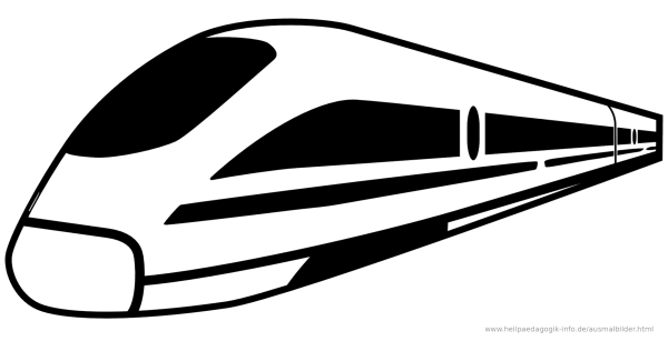 Поезд вектор