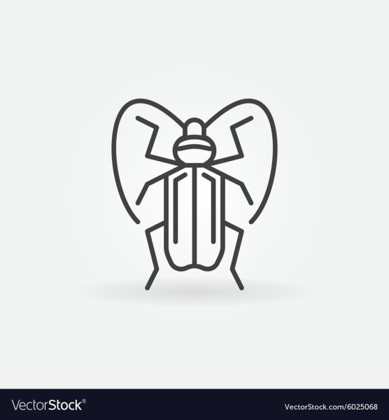 Стилизованное насекомое