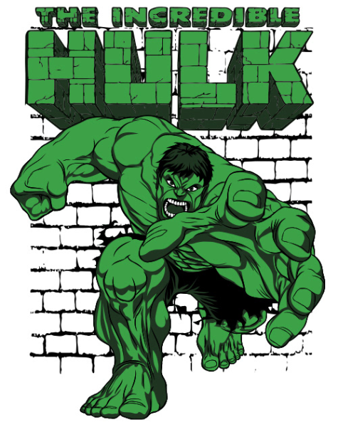Hulk надпись