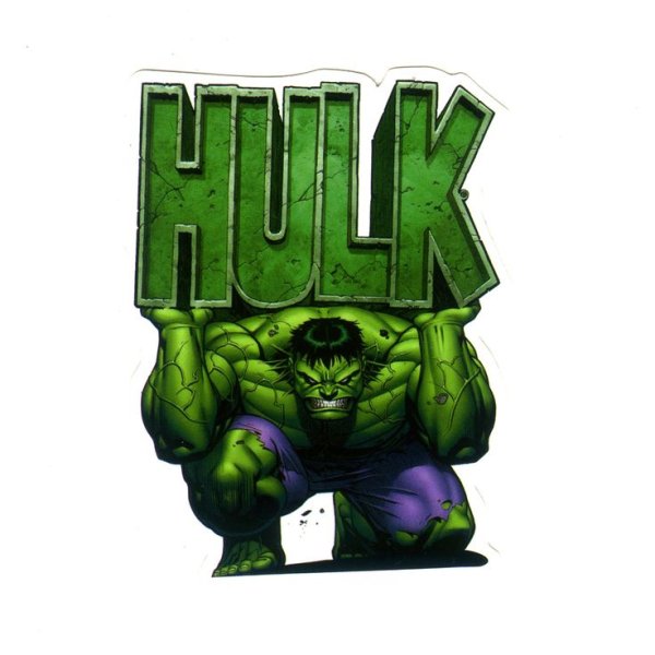 Наклейки Халк