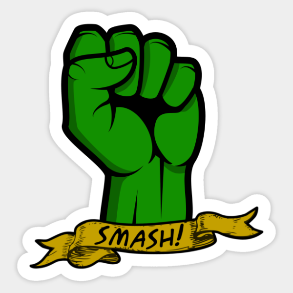 Рука Халка вектор