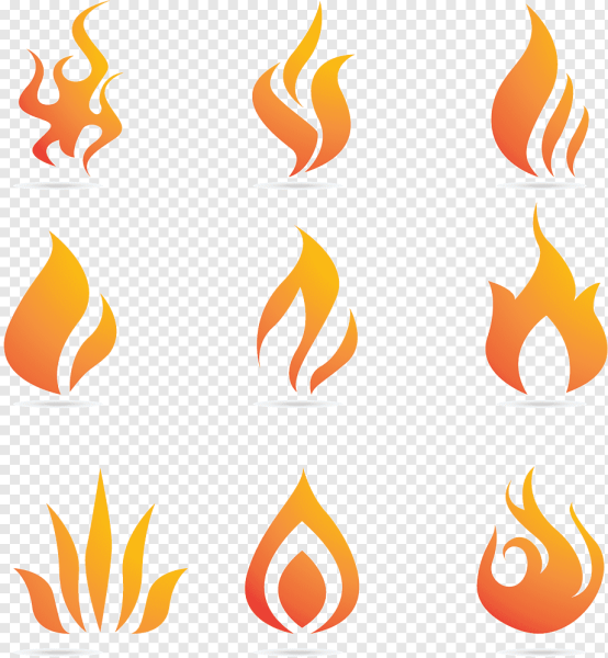 Логотип огонь пламя