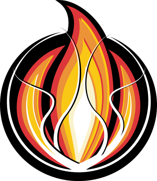Огонь логотип