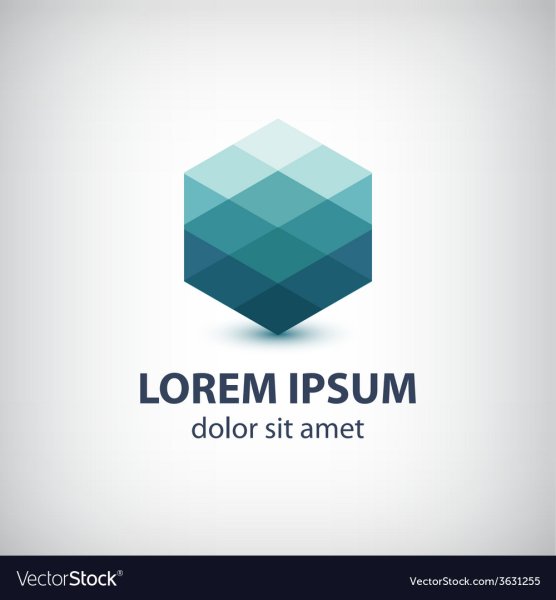 Кристалл лого вектор