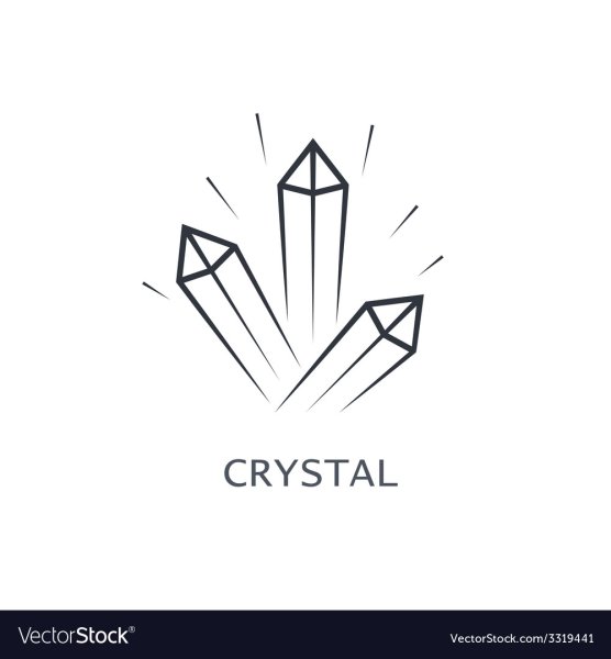 Логотип хрусталь